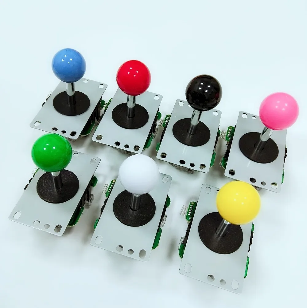 2 шт. 4 сторонний джойстик Sanwa 5Pin с печатной платой для аркадной игровой консоли