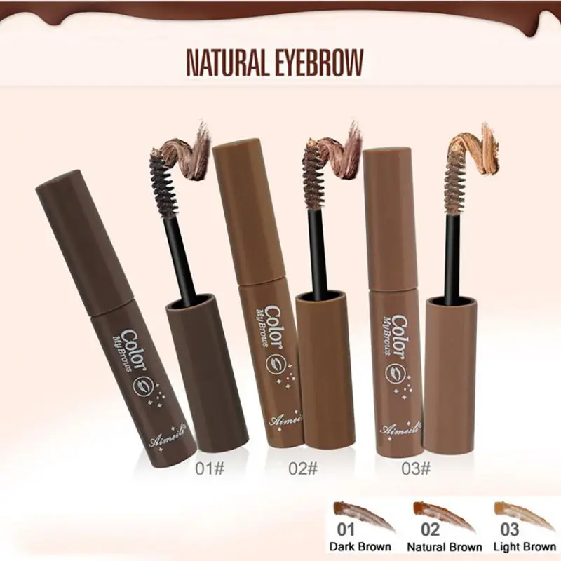 Маска Stylenanda My Brown Натуральный Крем-краска для бровей Кисть макияжа водостойкая