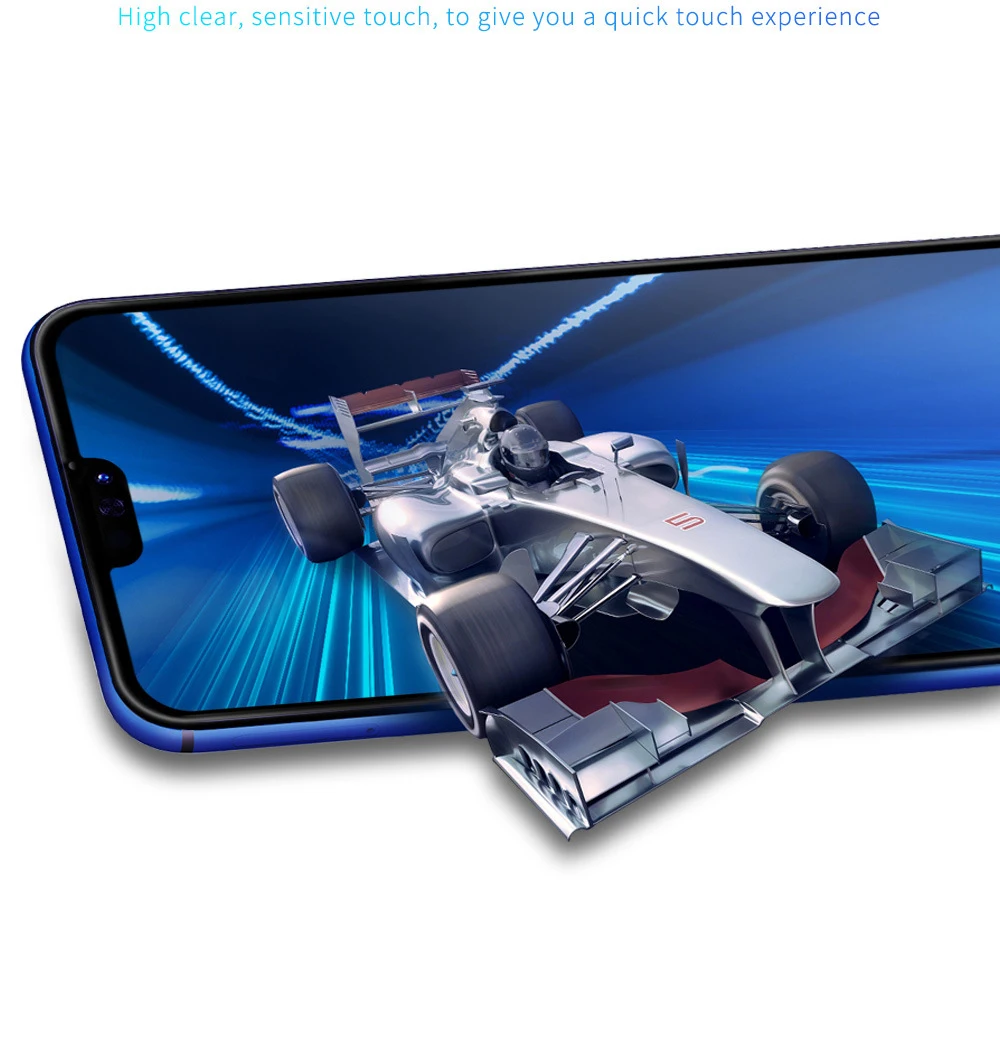 Стекло для Vivo Z5X Защитное стекло для Vivo Z5X полное покрытие изогнутое Защитное стекло для экрана телефона
