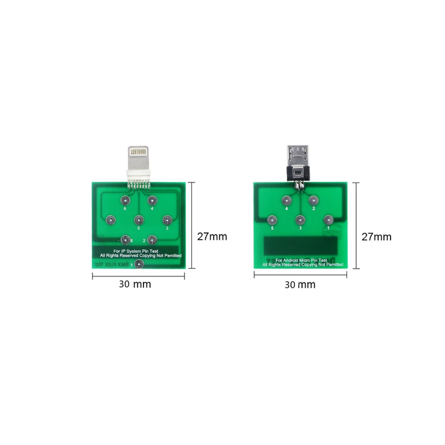 Зарядный Док-станция Flex тестер Ремонт Micro USB PCB тестовая плата для iPhone Andorid батарея