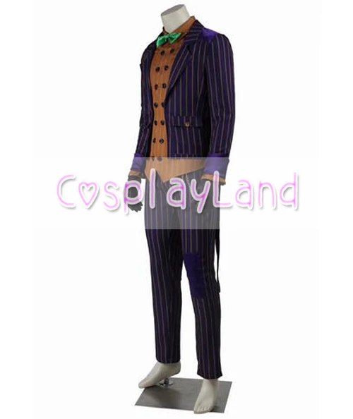 Бэтмен Аркхэм рыцарь в стиле Джокер Косплэй Хэллоуина Костюм с Бэтменом взрослых