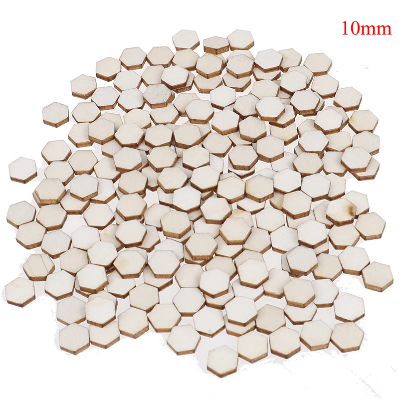 200pcs 200 шт полые в форме сердца, звезды, дерево для скрапбукинга ручной работы DIY Carfts лесенцеты украшение домашний декор - Цвет: 200pcs