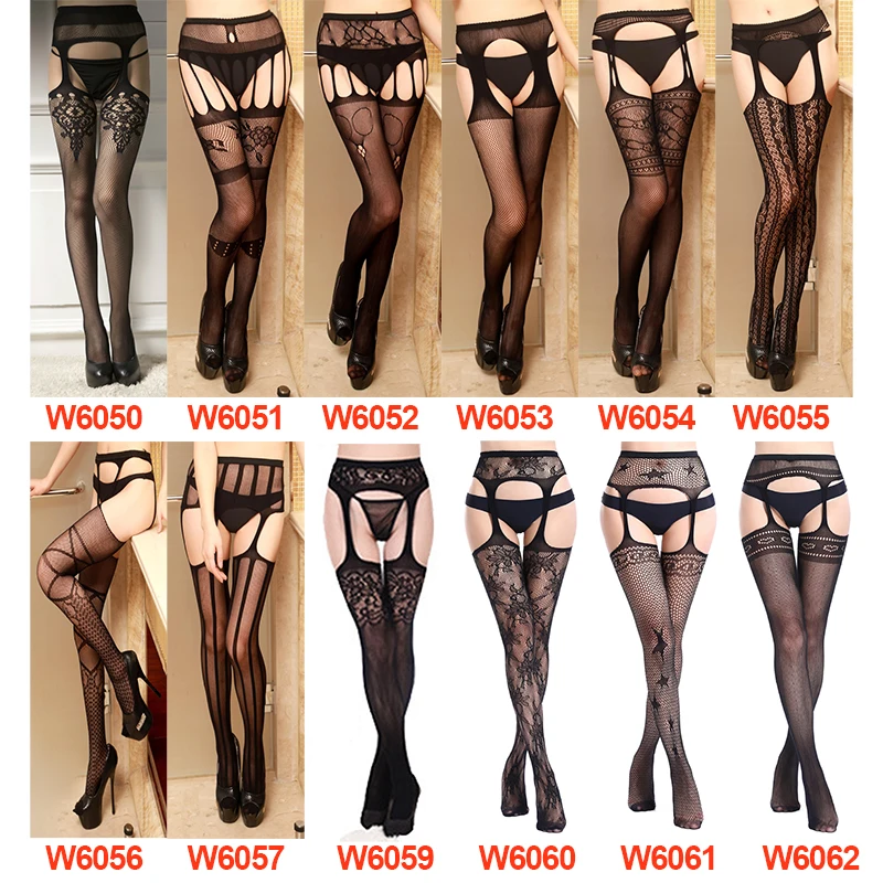 Популярные женские чулок открытие плиссе кружева сексуальные чулки облегающие
