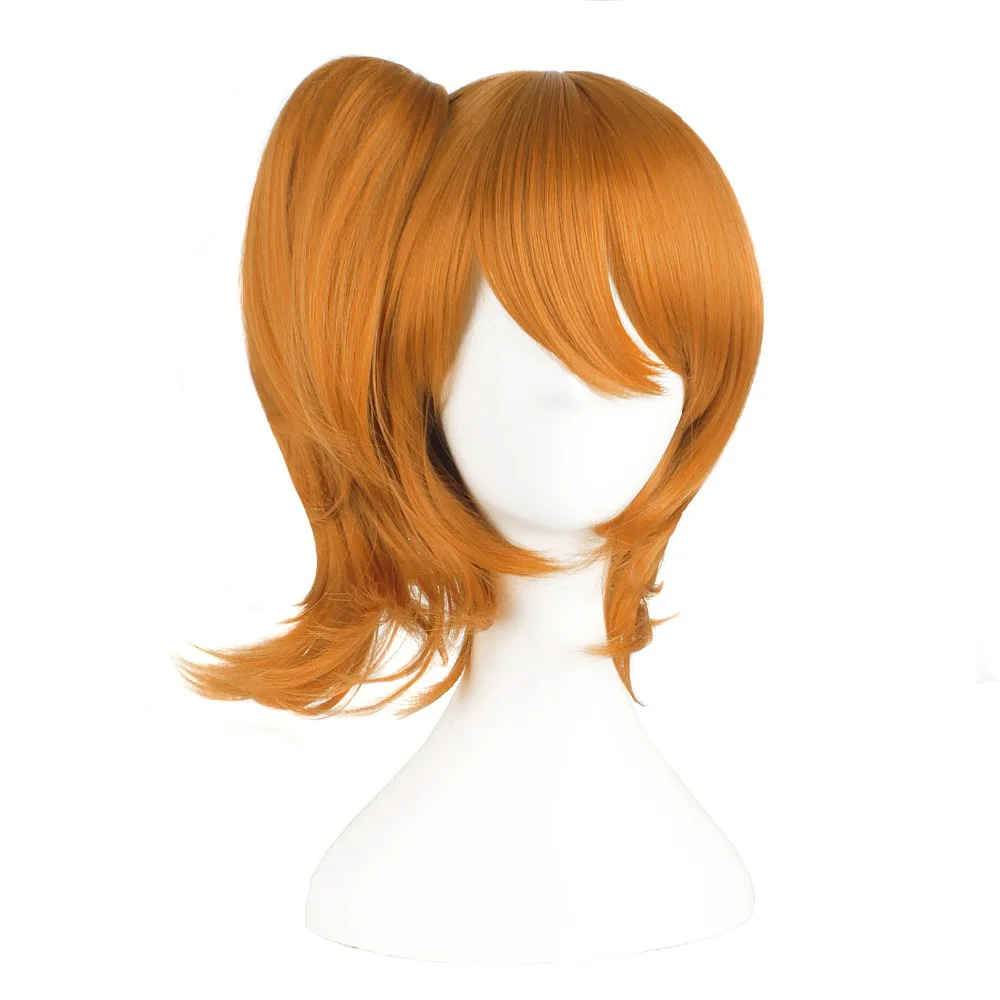 LoveLive! Kousaka Honoka парик для косплея Играть парики Хэллоуин вечерние волосы игр 40 см