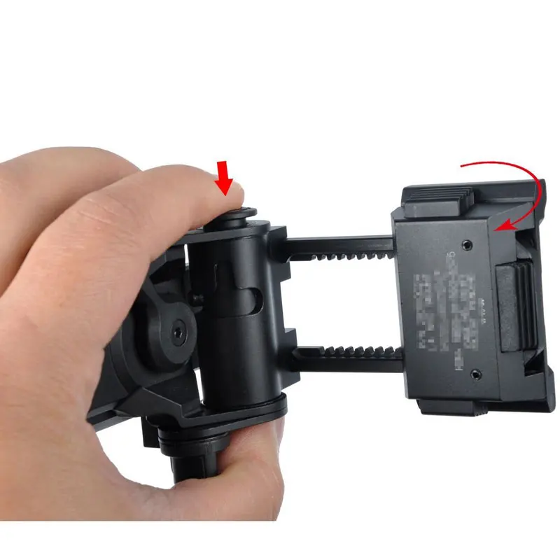 Металлический адаптер для шлема Wilcox L4 G24 быстрый NVG с ЧПУ быстрого видения черный