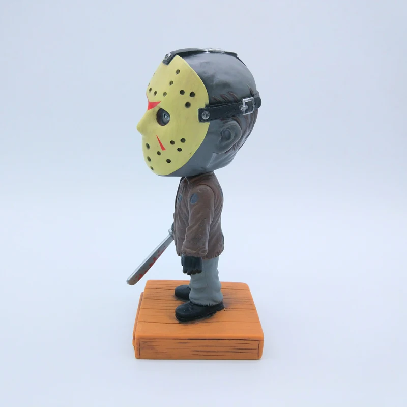 A &quotКошмар на улице Вязов&quot Freddy Krueger Jason Wacky Wobbler Bobble Head PVC фигурка игрушки 10
