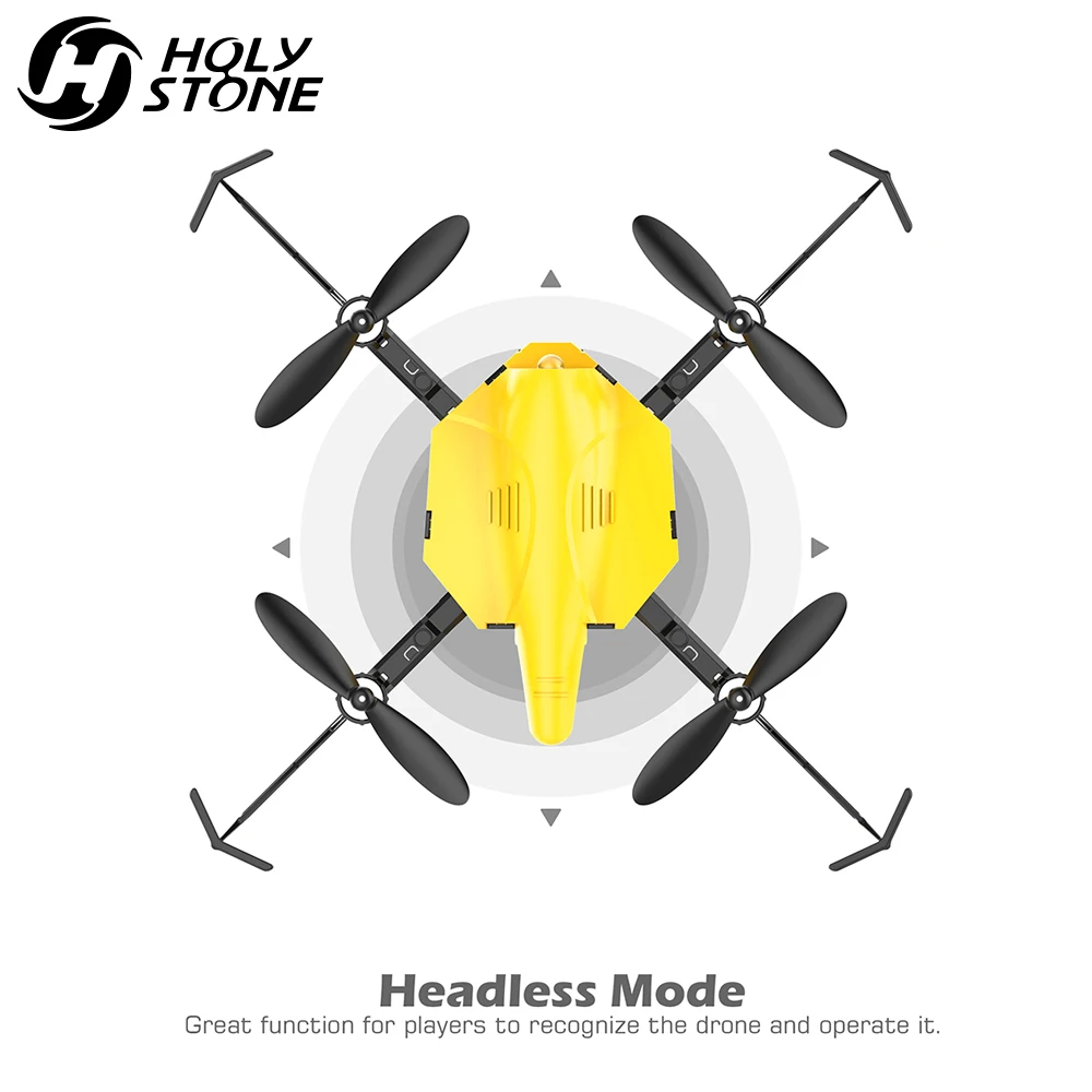 Мини Drone RC Дрон святой камень HS177 квадрокоптер Quadcopter 2,4 г 4CH 6-aixs гироскопа RTF с Headless режим удержания высоты 3D-flip для начинающих
