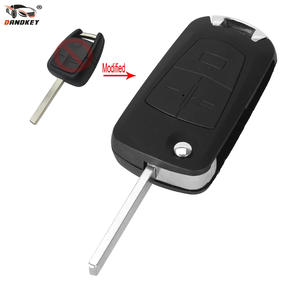 Флип чехол для дистанционного ключа Opel автомобильного Switchblade Vauxhall Astra Corsa Vectra