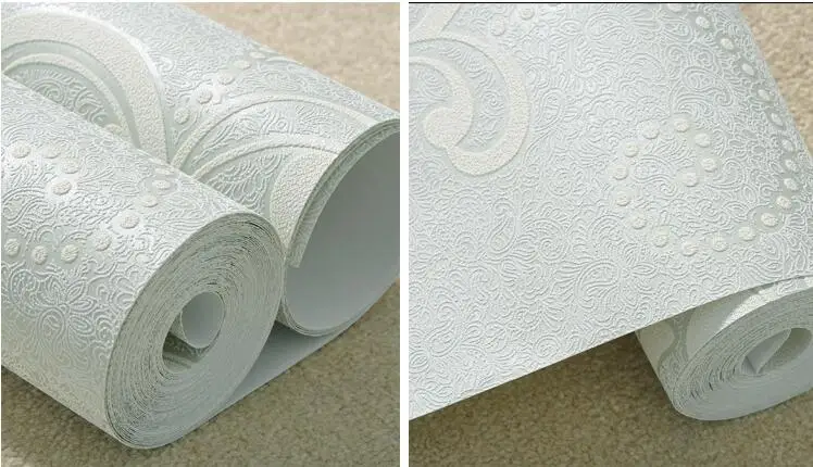 Beibehang papel де parede 3D нетканые европейские глянцевые стильные Дамасские обои для гостиной роскошные обои для спальни - Цвет: 9602 beige