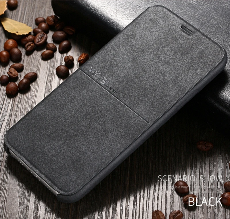 X-Level Роскошный кожаный флип-чехол для iPhone 11 Pro Max XS XR X винтажный Гибридный Тонкий чехол для бумажника для iPhone 8 7 6S+ Coque