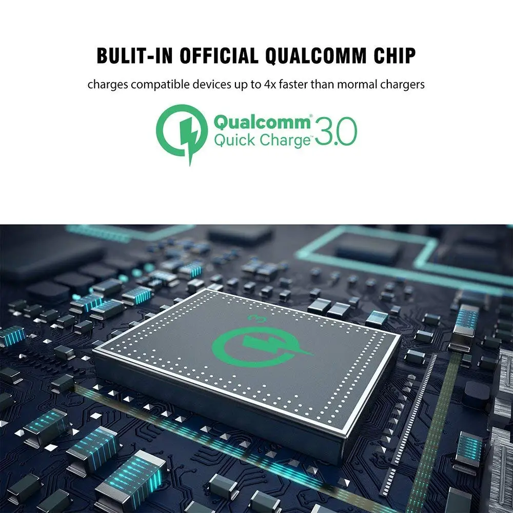 Quick Charge 3,0 металлическое зарядное устройство для автомобиля 12 В/24 В 36 Вт Водонепроницаемый двойной USB быстрое зарядное устройство с светодиодный дисплей напряжения для мотоцикла грузовика