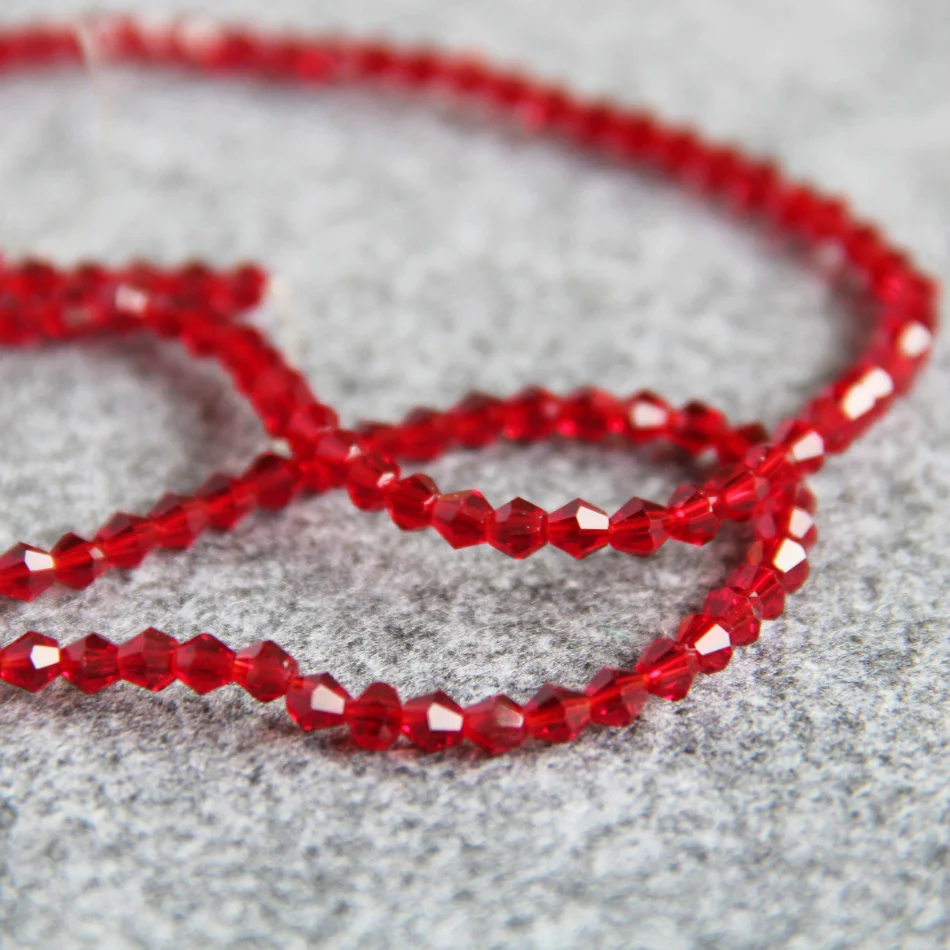 Новинка Лидер продаж граненые красные AB + красочные стеклянные бриллианты