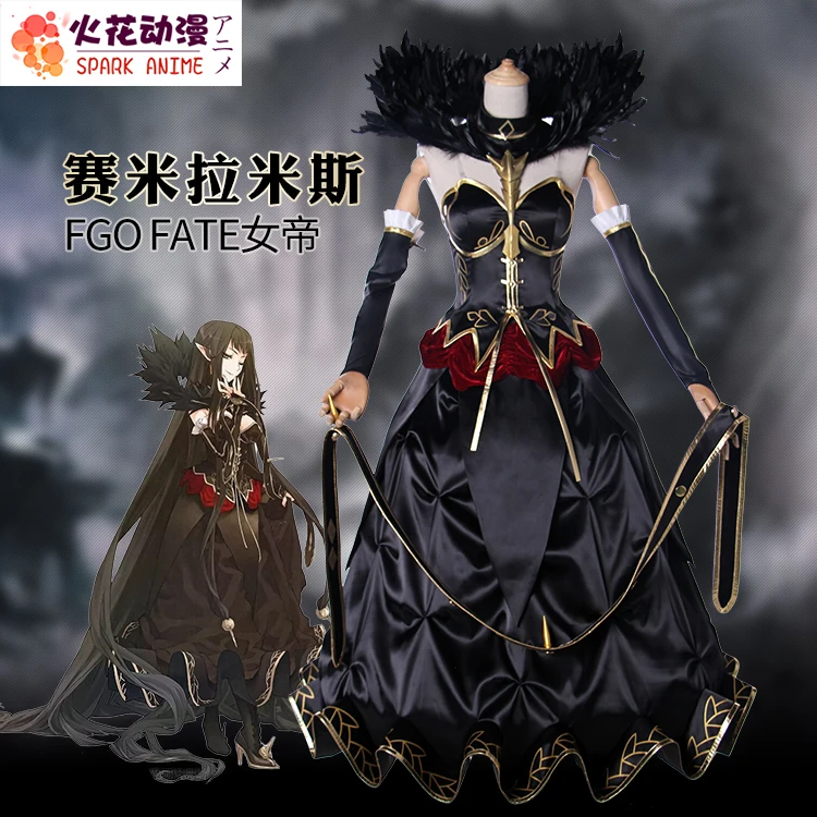 [Dec.STOCK]2017 горячий костюм аниме Fate/Grand Order Semiramis Косплей Самму-Рамат королева