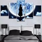 5 шт. HD печати большой отбеливатель Луна аниме плакат Куадрос Картины на Модульная картина для украшения дома Декор стены