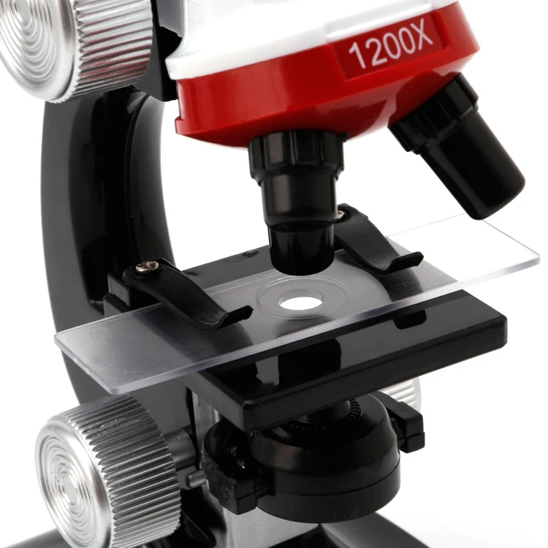 

Kids Child Microscope Lab 100X-1200X Home School Educational Kit Toy Gift