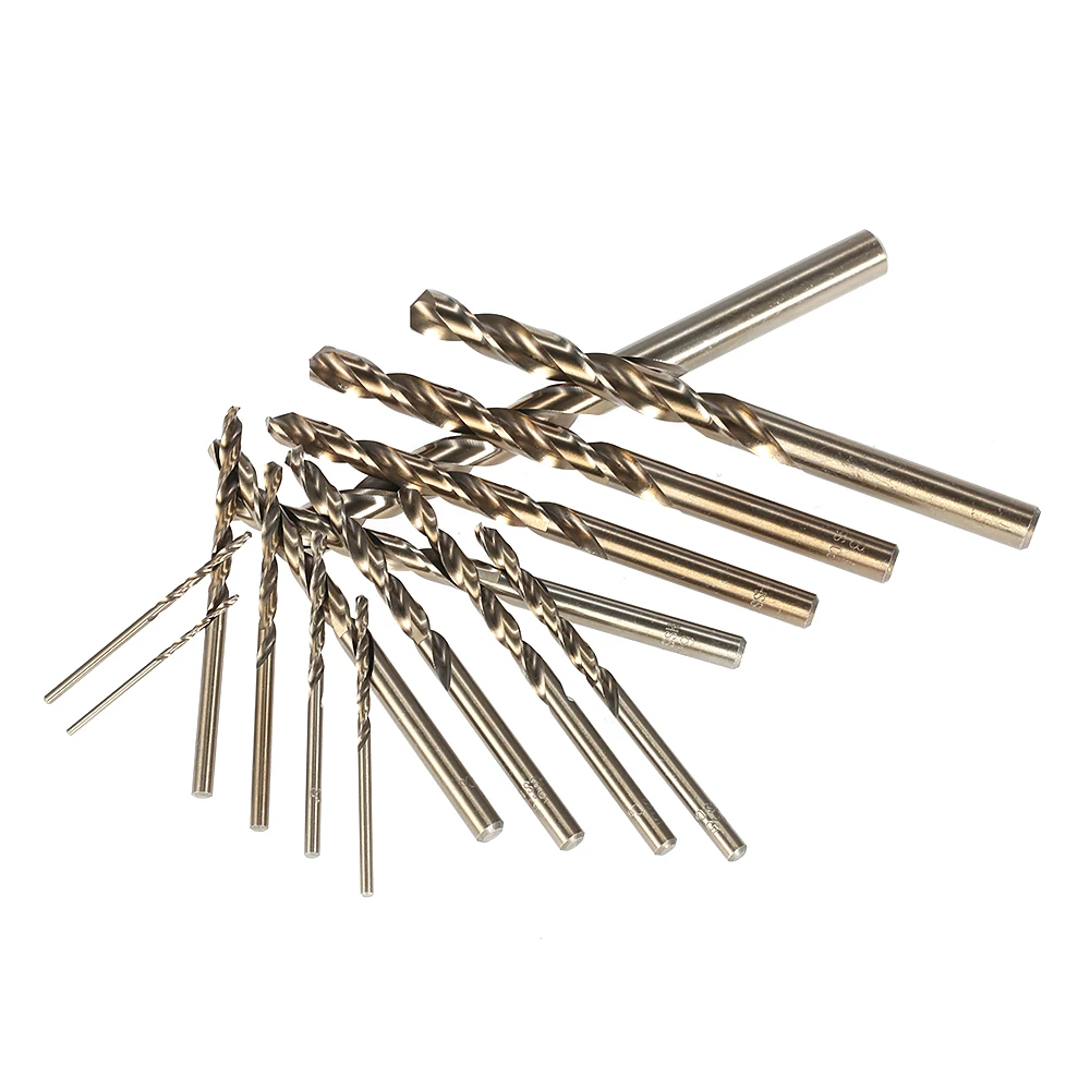 15 шт./компл. набор сверл для скручивания пилы из быстрорежущей стали инструмент