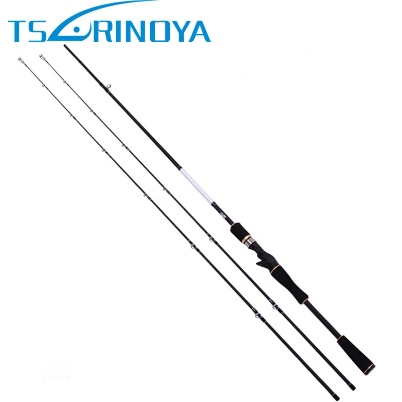Оригинал Tsurinoya 2.1 м Удочкой с 2 Советы 98% Углерода Литья Удочка Vara De Pesca Карп Рыбалка