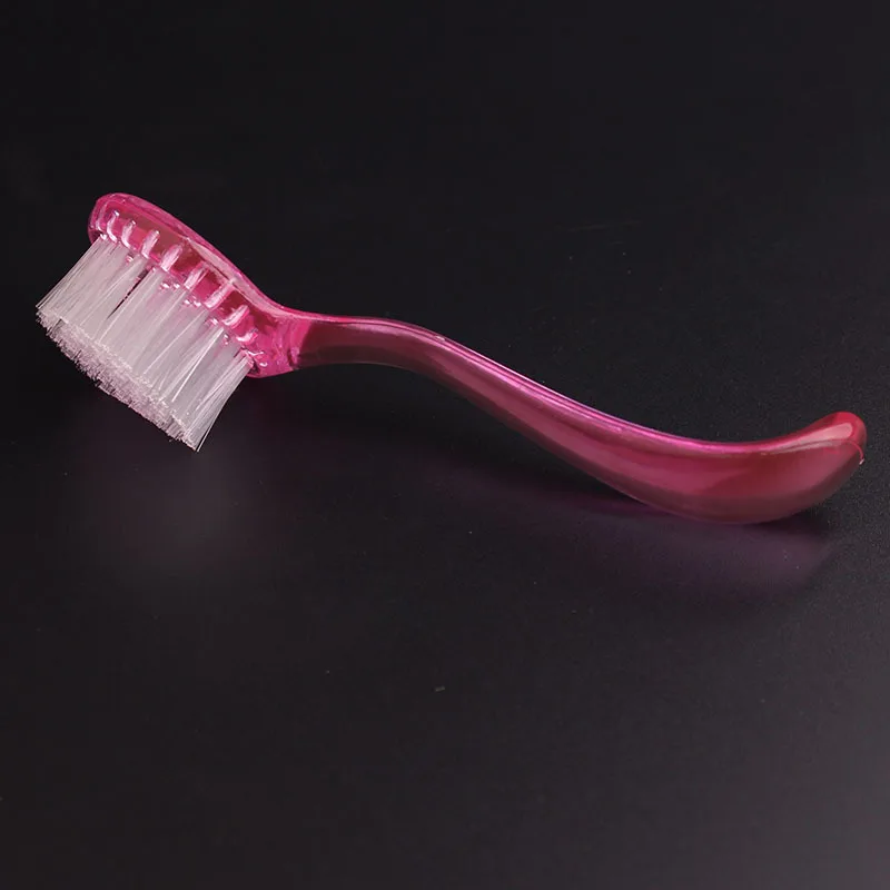 1 шт. щетка для очистки ногтей Профессиональная удаления мягкой пыли пластиковый