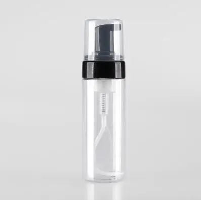 clear bottle 10 шт./лот 100 мл портативный дорожный Пенящийся флакон с дозатором для мыла бутылки с насосом для пены пластиковая Удобная бутылка - Цвет: clear bottle