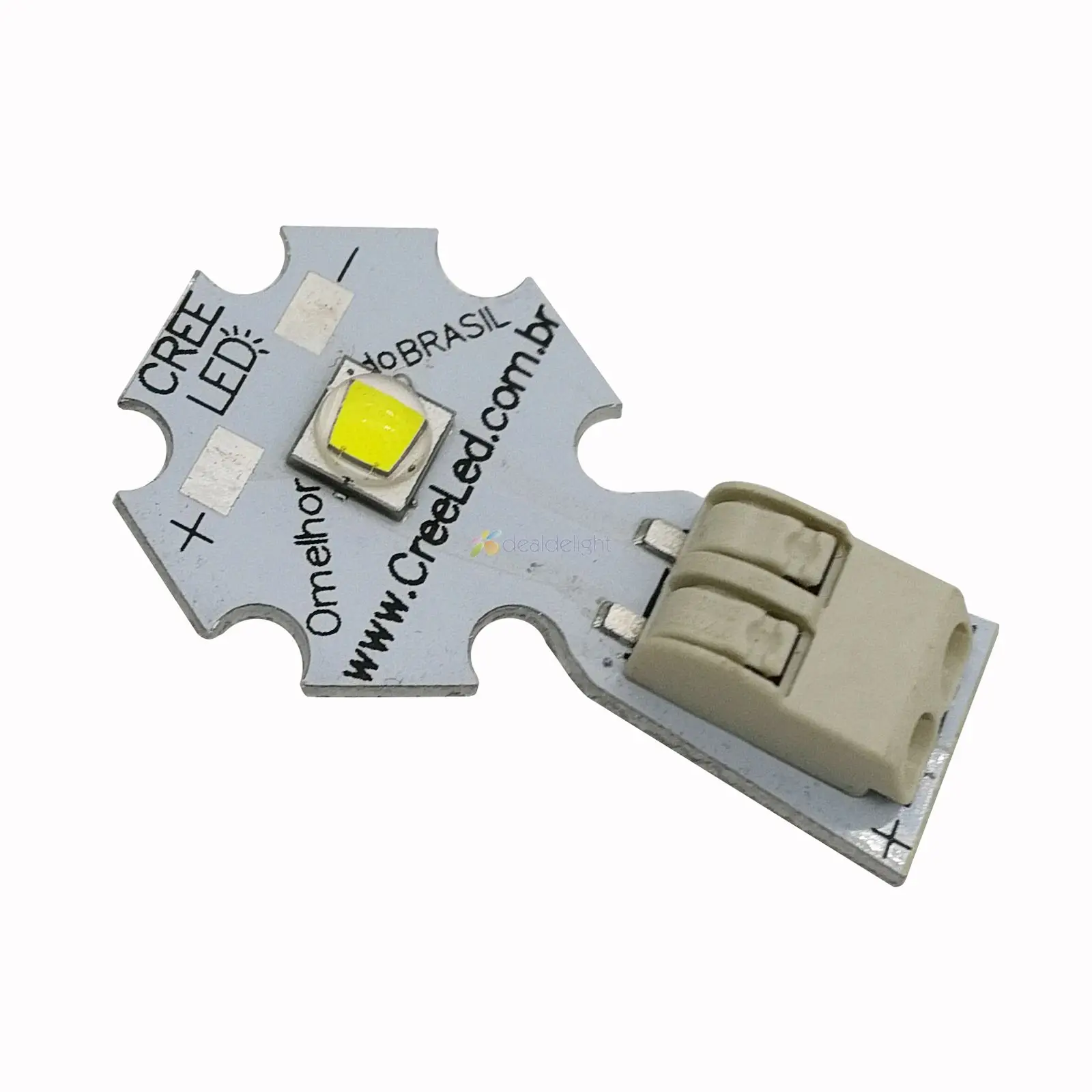 2x CREE XM L2 T6 высокомощный светодиодный излучатель XML2 холодный белый 6500 к