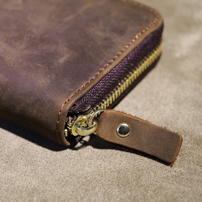 Мужские кошельки из 100% натуральной кожи роскошный брендовый мужской кошелек