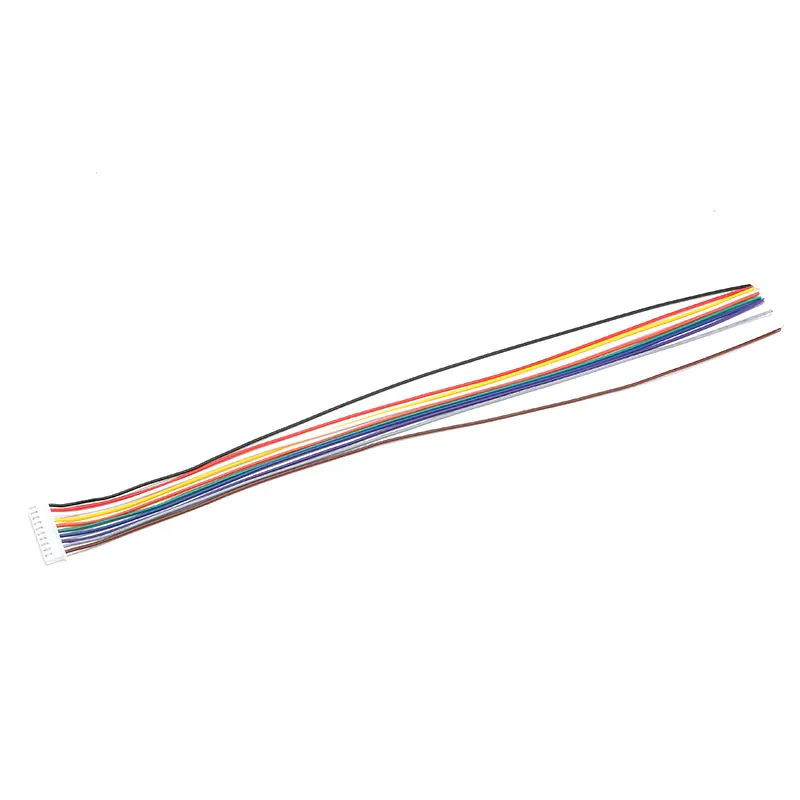 100 шт./лот 26AWG JST XH2.54 2/3/4/5/6/7/8/9/10 пин XH-2.54 шаг 2,54 мм разъем с жильный кабель 30 см Длина