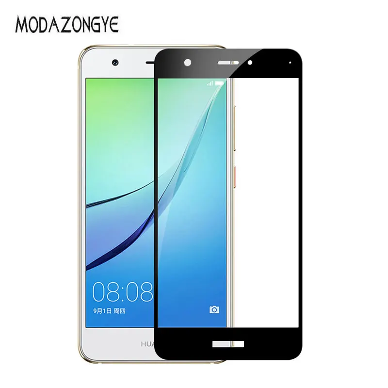 Закаленное стекло для Huawei Nova с полным покрытием CAN L11 Защитное экрана 2.5D защитное
