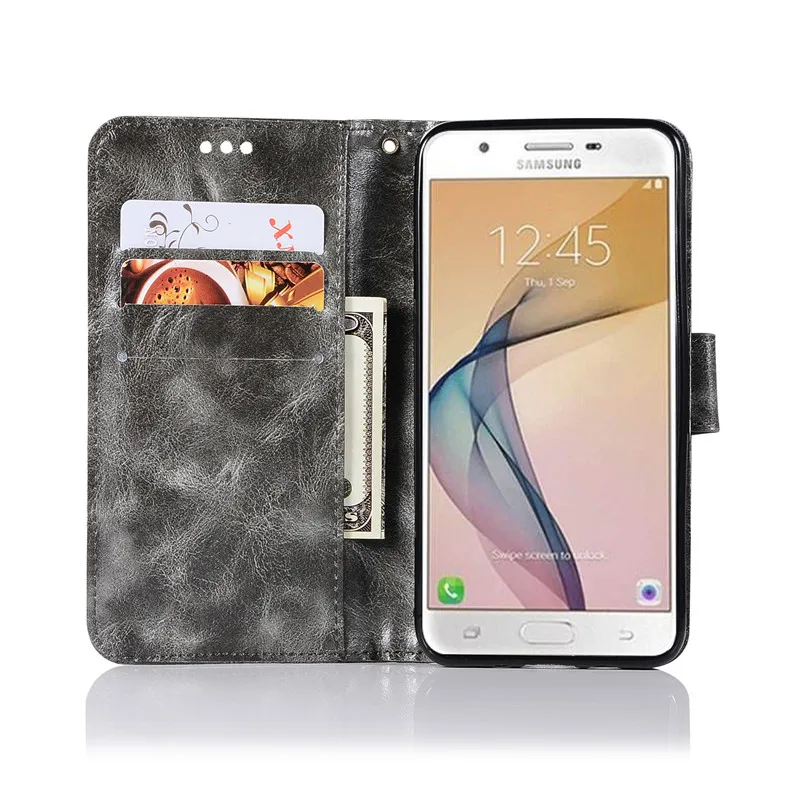 Toparmor высокого класса Ретро Чехол Для Samsung Galaxy Xcover 4 g390f искусственная кожа флип