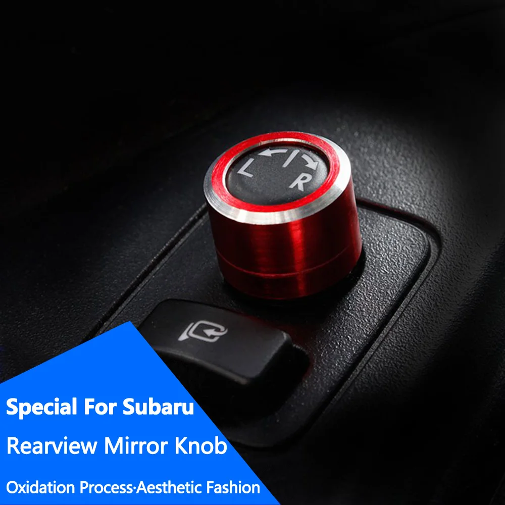 1 шт./компл. зеркало заднего вида из алюминиевого сплава Накладка для Subaru Forester Outback