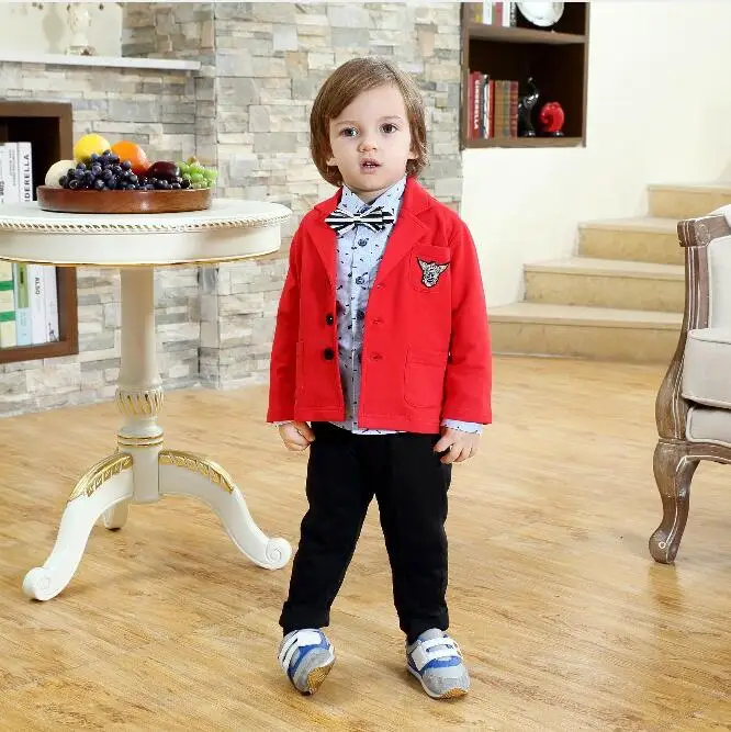 Новогодние костюмы для детей Рождественская Одежда мальчиков 2 года зима 11