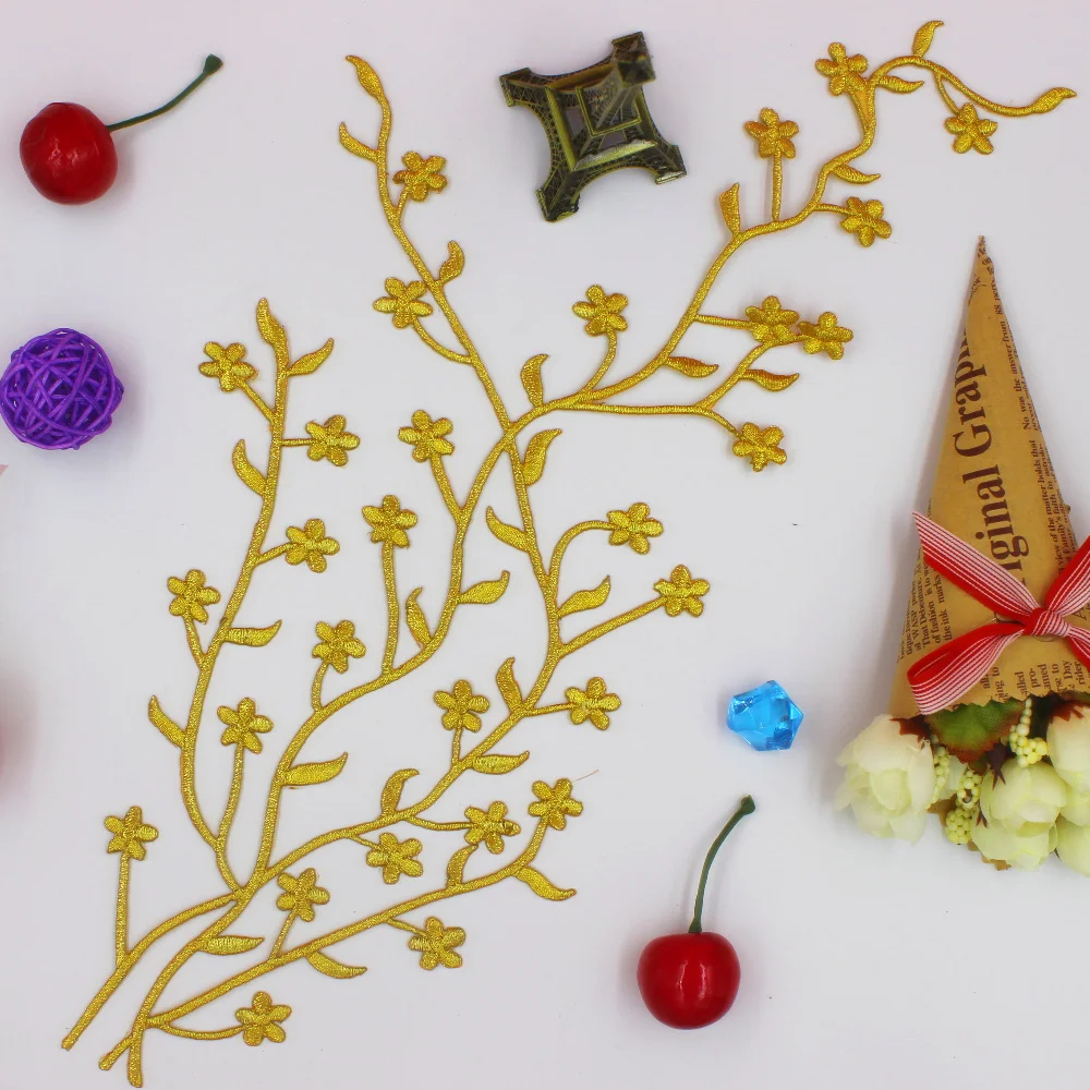 Вышитая утюгом аппликация искусственная Цветочная сделай сам цветочные поделки