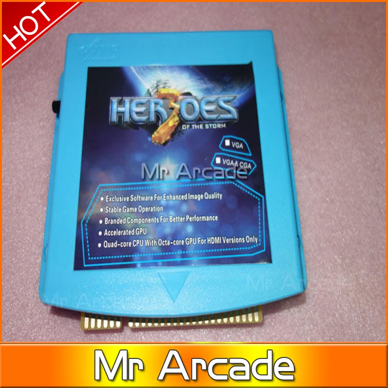 645 в 1 hero storm 3 VGA/CGA выход для LCD/CRT jamma аркадный шкаф игровой автомат игр | Спорт и