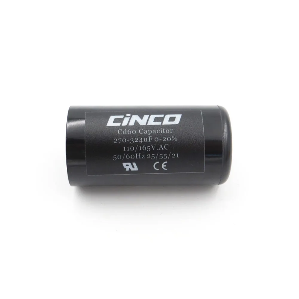 CD60 моторный запускаемый конденсатор 270 324 мкФ 110V 125V 165V mfd uf mf компрессор вентиляции