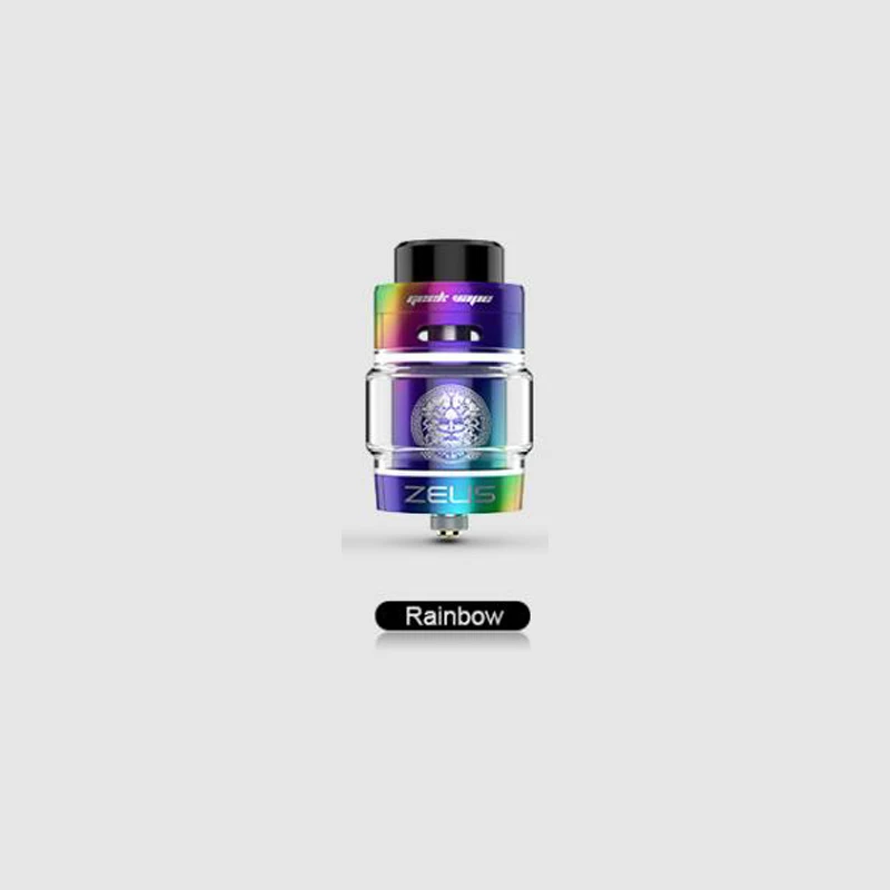 Новый цветной атомайзер Geekvape Zeus Dual RTA Tank 4 мл электронная сигарета с поддержкой