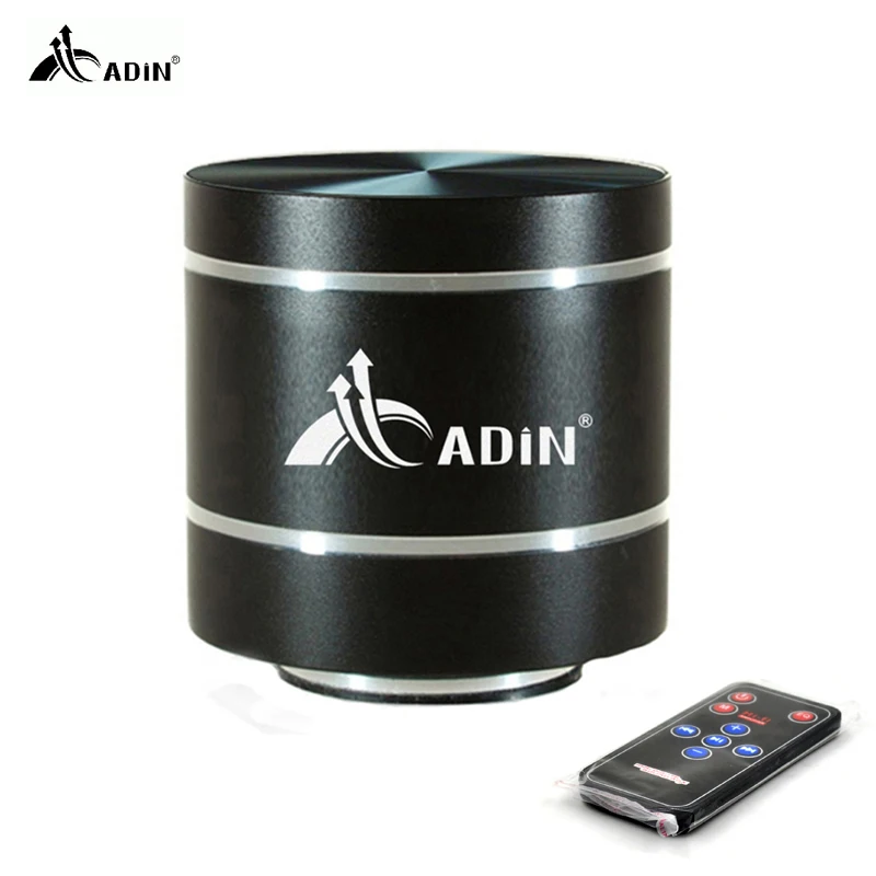 ADIN металлический Вибрационный HIFI динамик USB стерео Мультимедийный компьютер TF fm
