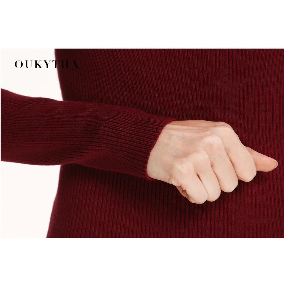 Зимнее женское платье-водолазка теплый пуловер платье-свитер тонкие простые