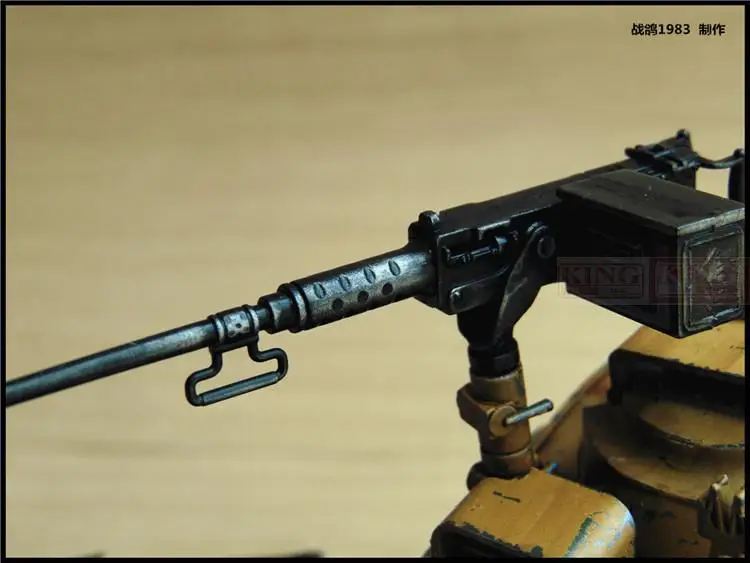 KNL HOBBY 1/16 RC бульдог M41A3 Танк модель дистанционного управления OEM покрытие краски сделать старый