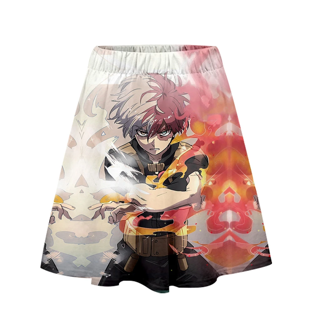 

My Hero Academia 3D Printed Women Skirt Fashion Streetwear Short Skirts Hot Sale 2019 Harajuku Girls Trendy Summer Wear