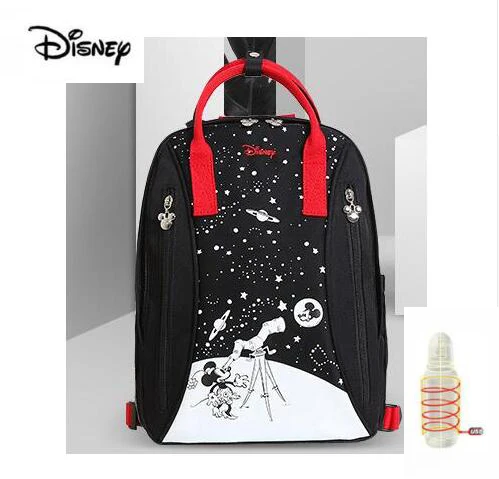 4 Сумка для подгузников для мам disney, сумка для кормящих подгузников для мам, сумка для ухода за ребенком, рюкзак для путешествий, дизайнерские сумки с Микки и Минни, новая сумка - Цвет: 4