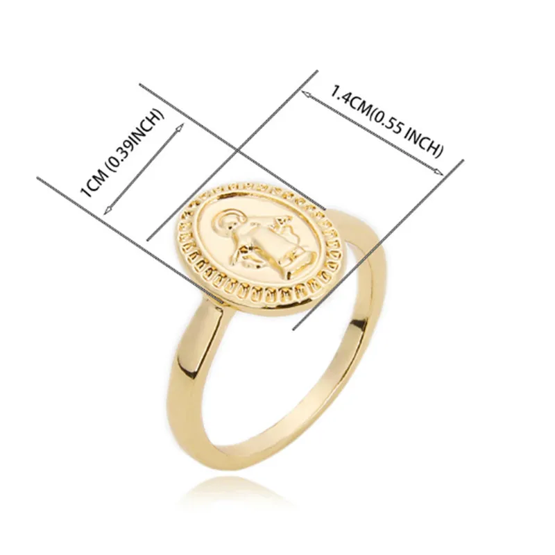 Новое поступление 2018 модные кольца Bijoux из розового золота обручальные для женщин