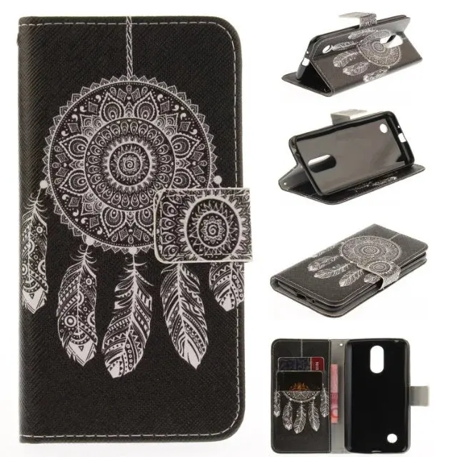 50 шт./лот новый мультфильм дизайн Сова Бумажник Кожа PU Стенд чехол с карт памяти