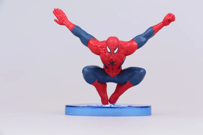 7PCS/Set Spider-Man Figure The Spiderman Spider Man PVC Action Toys 7-11cm Great Gift | Игрушки и хобби