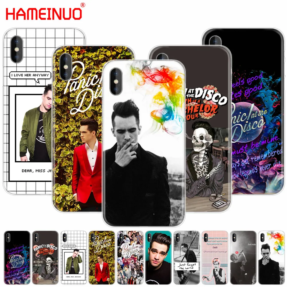 Чехол для мобильного телефона HAMEINUO Panic! В Disco brendon urie чехол iphone X 8 7 6 4 4S 5 5S SE 5c 6s