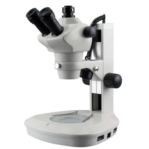 Стереомикроскоп AmScope 8X 50X тринокулярный микроскоп с двумя светодиодными