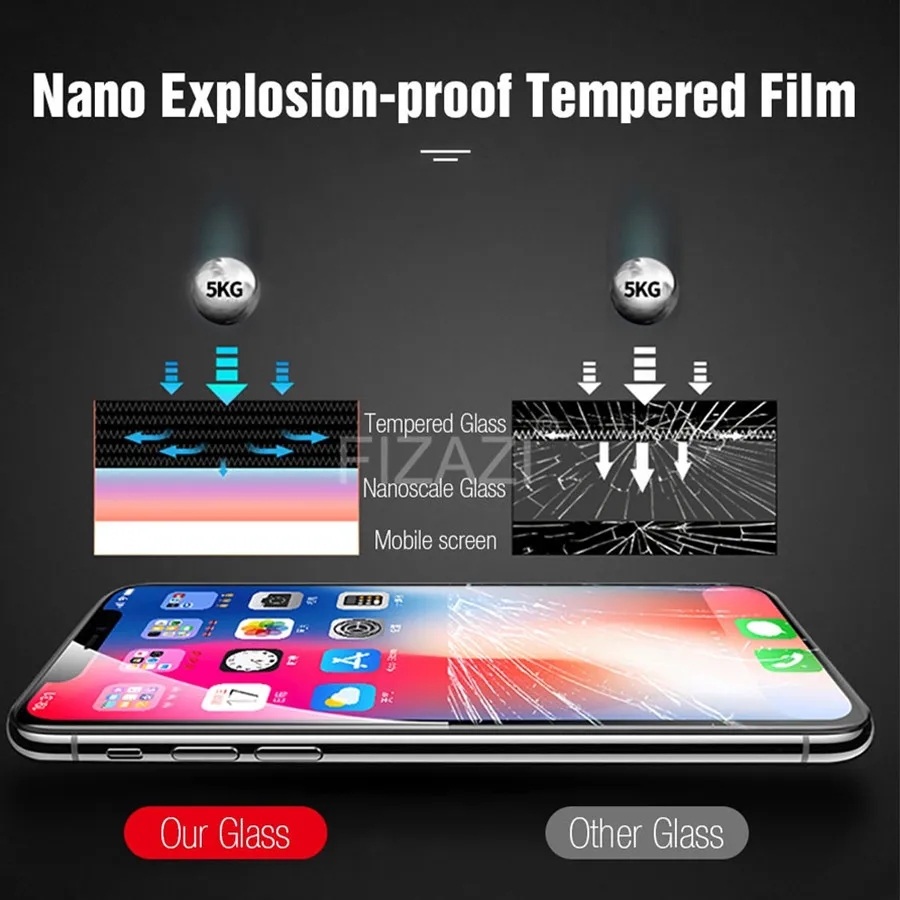6D полное клеевое Покрытие Закаленное стекло для Huawei P20 Pro Lite Honor 7X 8X 8C 10 9 View 20 Magic 2