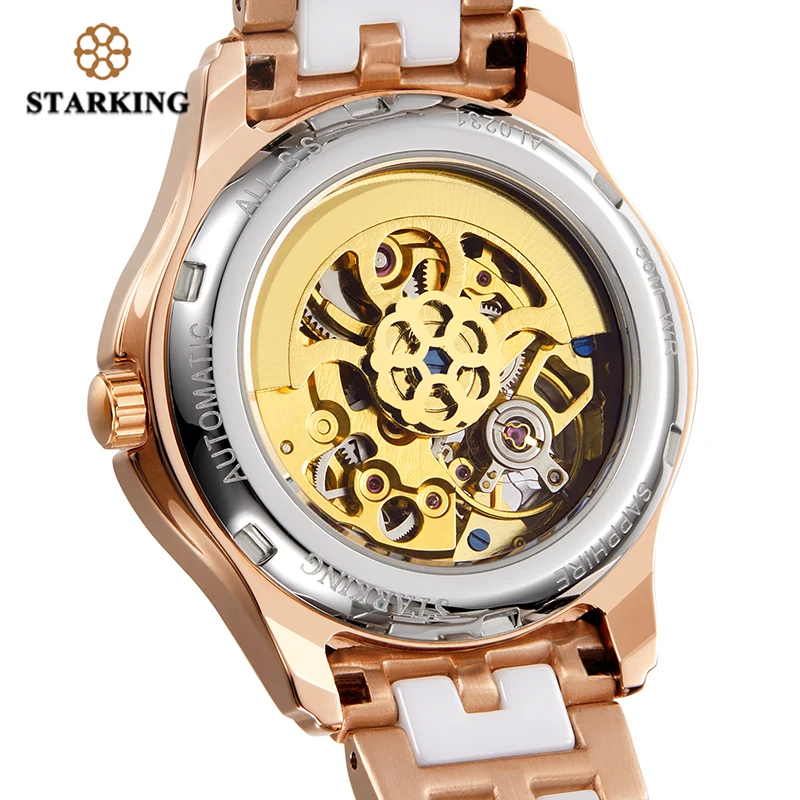 Часы STARKING женские с керамическим ремешком брендовые очаровательные наручные