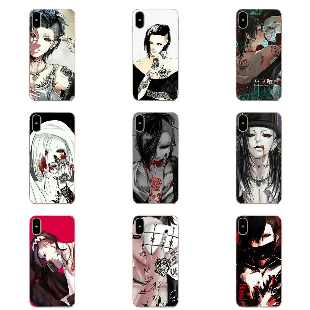 Силиконовый чехол для HTC 530 626 628 630 816 820 One A9 M7 M8 M9 M10 E9 Plus U11 Moto G G2 G3 G4 G5 Tokyo Ghoul