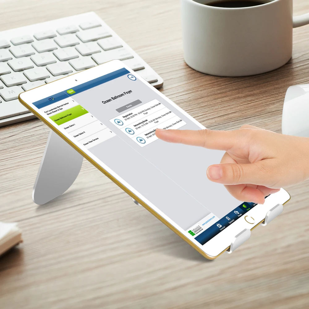 Ascromy Подставка для планшета для iPad Pro Регулируемый Алюминиевый металлический Настольный держатель для iPhone iPad Air mini samsung Tab аксессуары