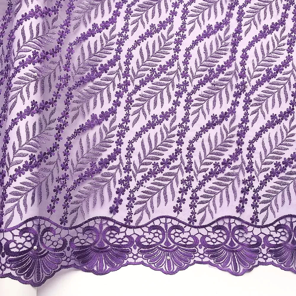 

Red Latest African Laces 2019 Embroidered French Mesh Net Lace Fabric Teal Green Nigerian Bead African Tulle Lace Material