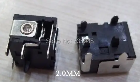 20 шт./лот 2 0 мм dc Мощность Jack разъем для ноутбука зарядки|connector dc|connector powerconnector jack |